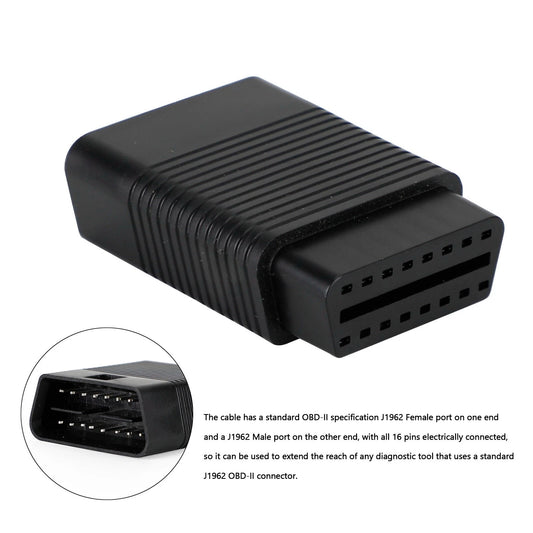 16 Pin Male to Female OBD2 Diagnostic Adapter for Partner
