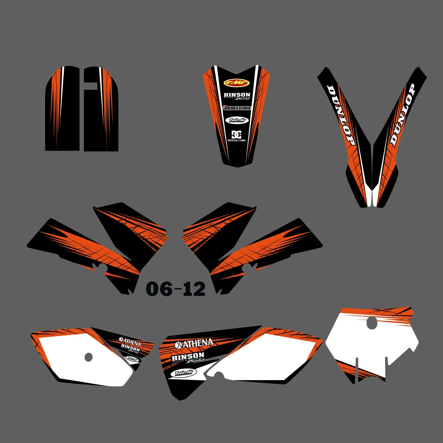 Graphics Decals Kit for KTM 85 SX (2006-2012)