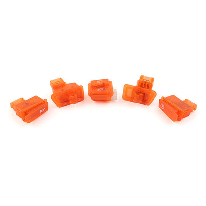 5Pcs Turn Signal Headlight Ignition Horn Switch Caps for GY6 50 125 150cc