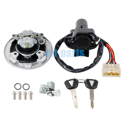 Ignition Switch Fuel Cap Seat Lock for Kawasaki Versys-X 300 (2017-2023)