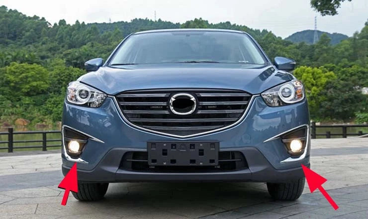Front Fog Light Lamp Cover Trim for 2012-2016 Mazda CX-5 (2012-2016)