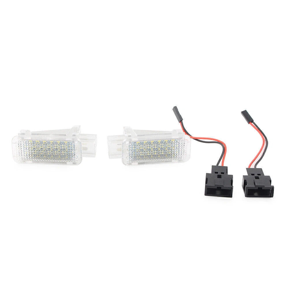 LED Courtesy Glove Box Footwell Lights for Audi A3, Skoda Fabia, VW (2003-2023)