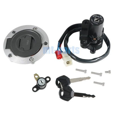 Ignition Key Switch & Fuel Tank Cap Set for Yamaha YZF-R1 R6 (98-05)