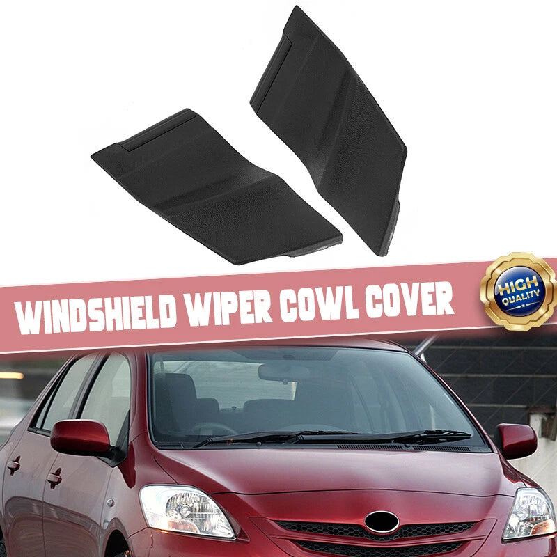Windshield Wiper Side Cowl Cover for Yaris Vios 2008-2012 (1 Pair)