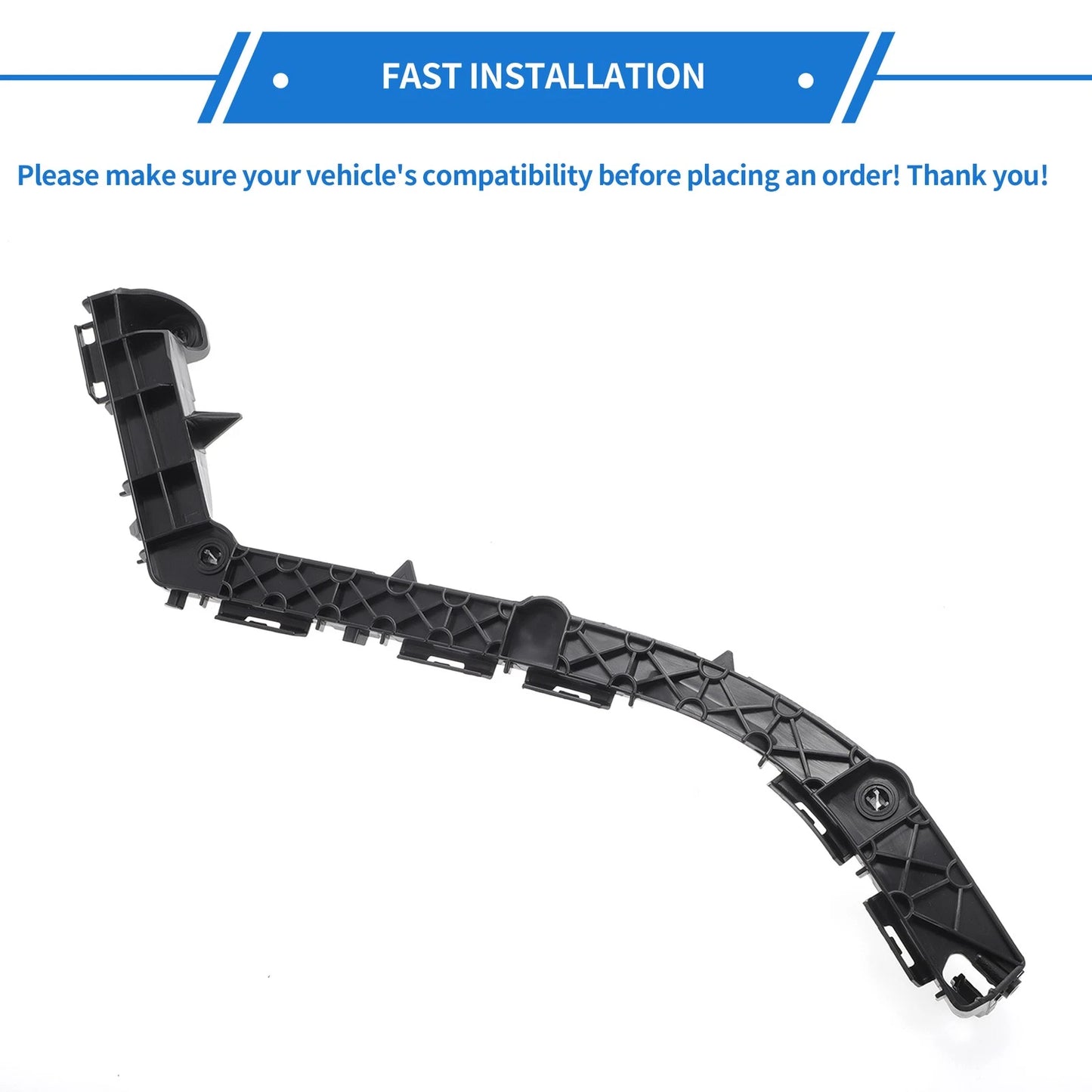 Left Rear Bumper Retainer Bracket for Toyota Land Cruiser Prado (2003-2009)