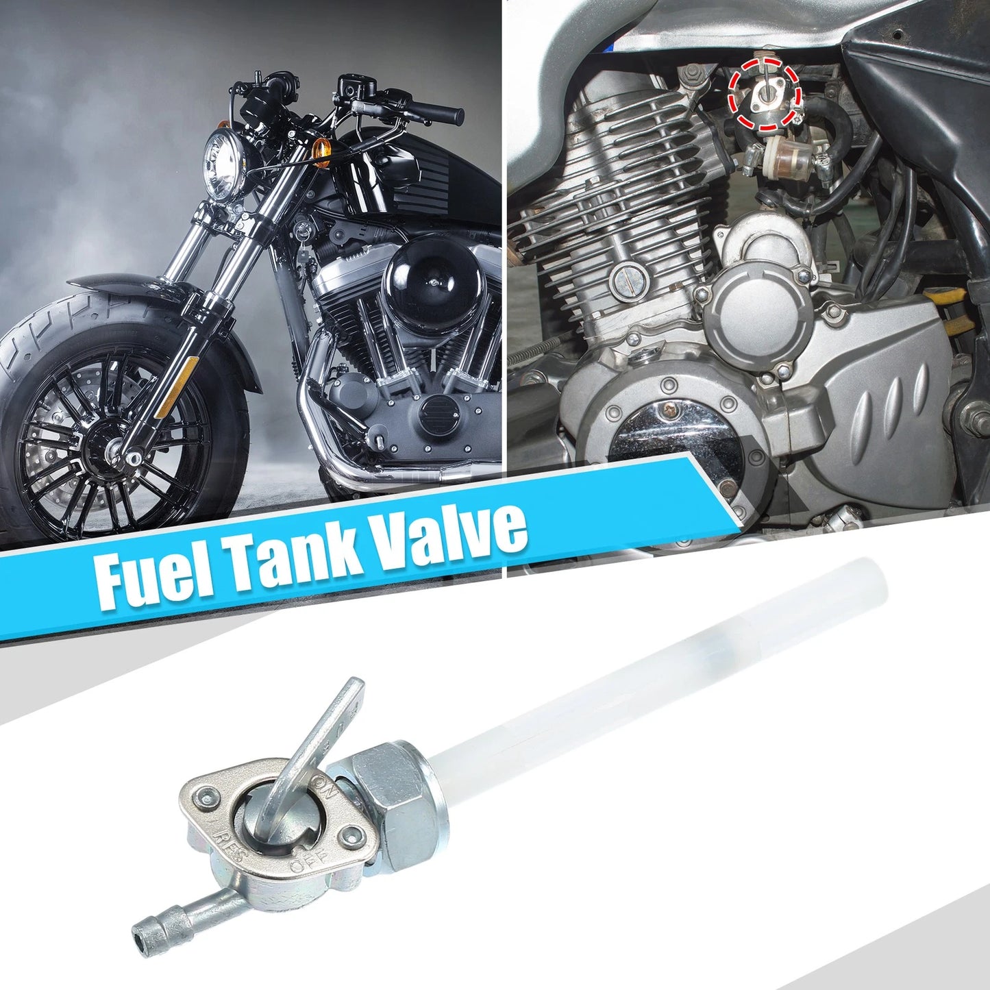 Motorcycle Fuel Valve Petcock Tank Switch for Honda Z50R (1979–1999)