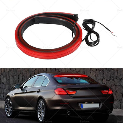 Red LED High Mount Third Brake Light Bar for Universal Car