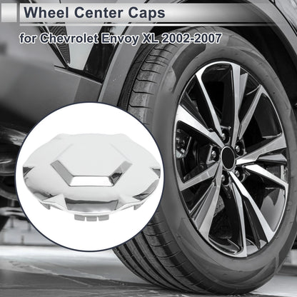 19.5cm Wheel Center Caps for Chevrolet Envoy XL Chrome Silver Tone Plastic 1 Pc