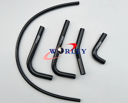 Black Silicone Radiator Hose for Kawasaki KX250F KX 250F KXF250 (2017)