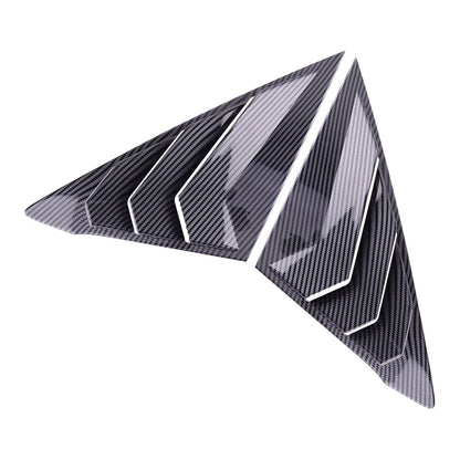 Carbon Fiber ABS Rear Side Window Louvers for Honda Civic (2022)