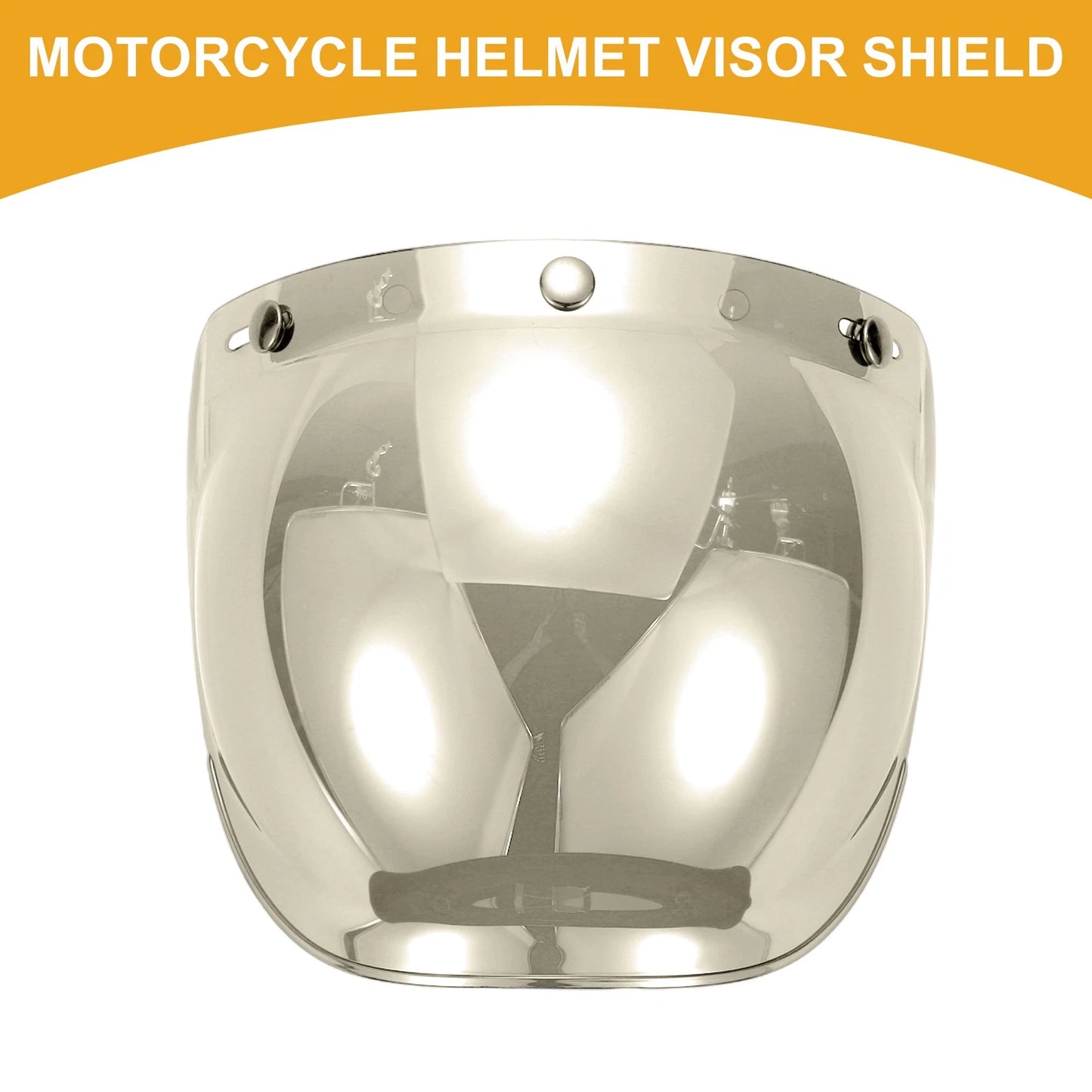 1 x Universal Motorcycle Helmet Visor Shield Anti-UV Light Green