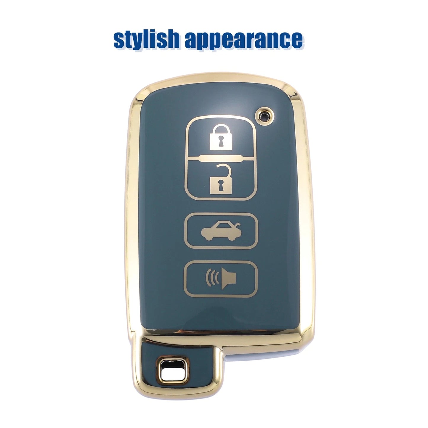 TPU Key Fob Cover Case for Toyota Avalon, Camry (2013-2023)