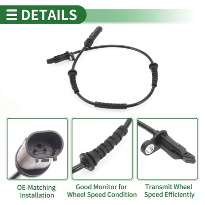 ABS Wheel Speed Sensor for BMW X2 F39 2013-2018 (2 x Sensors)