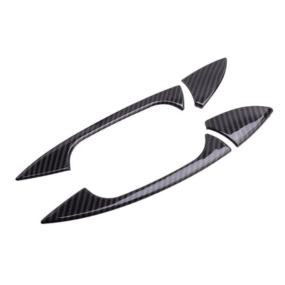 8 x Black Door Handle Cover Trim for Benz GLK, GL, ML, C Class (2010-2015)