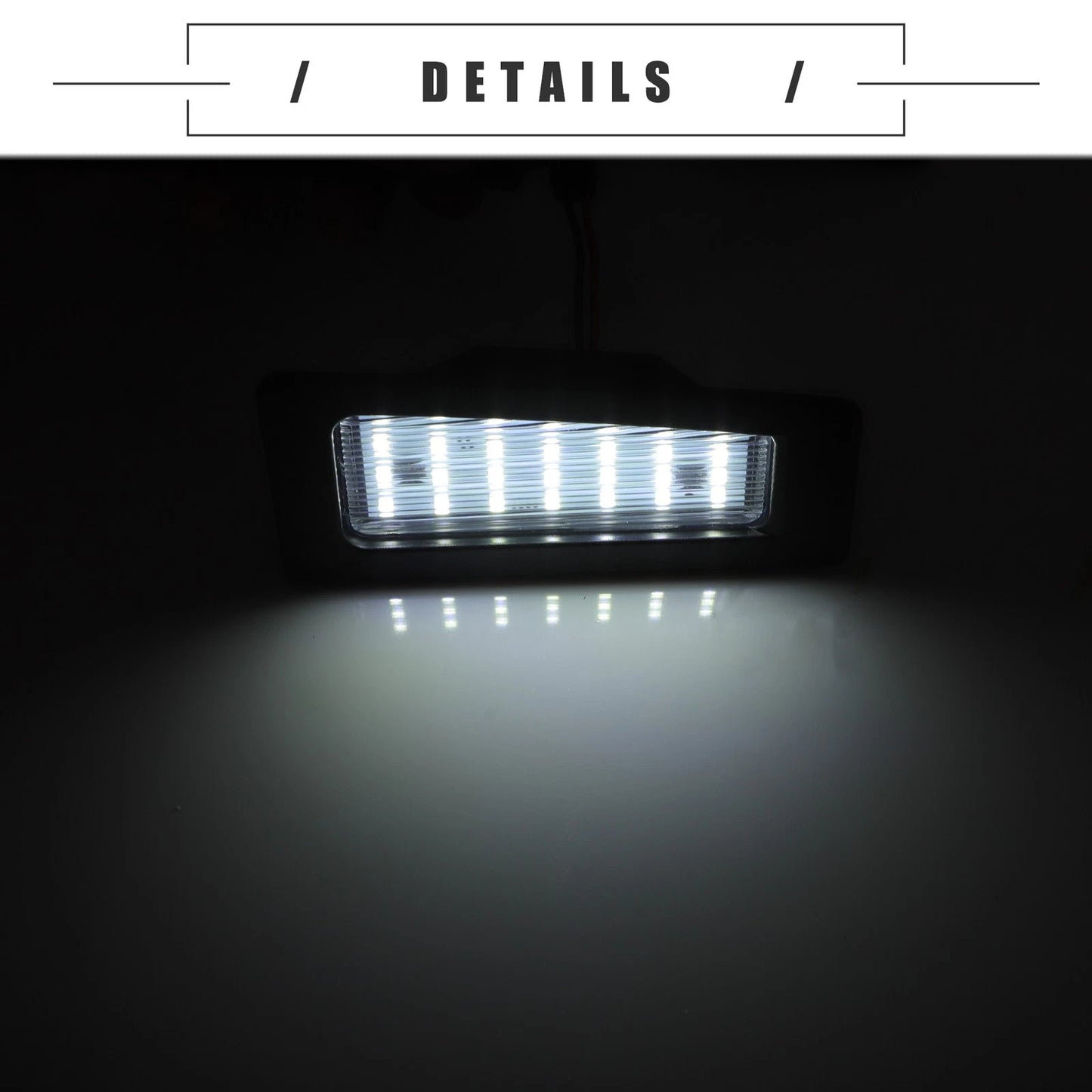 LED License Plate Lights for Mazda 3 (2014-2018)
