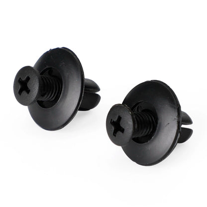 50 x 8mm Mounting Fairing Clips for Motorcycle, Car, Scooter, ATV