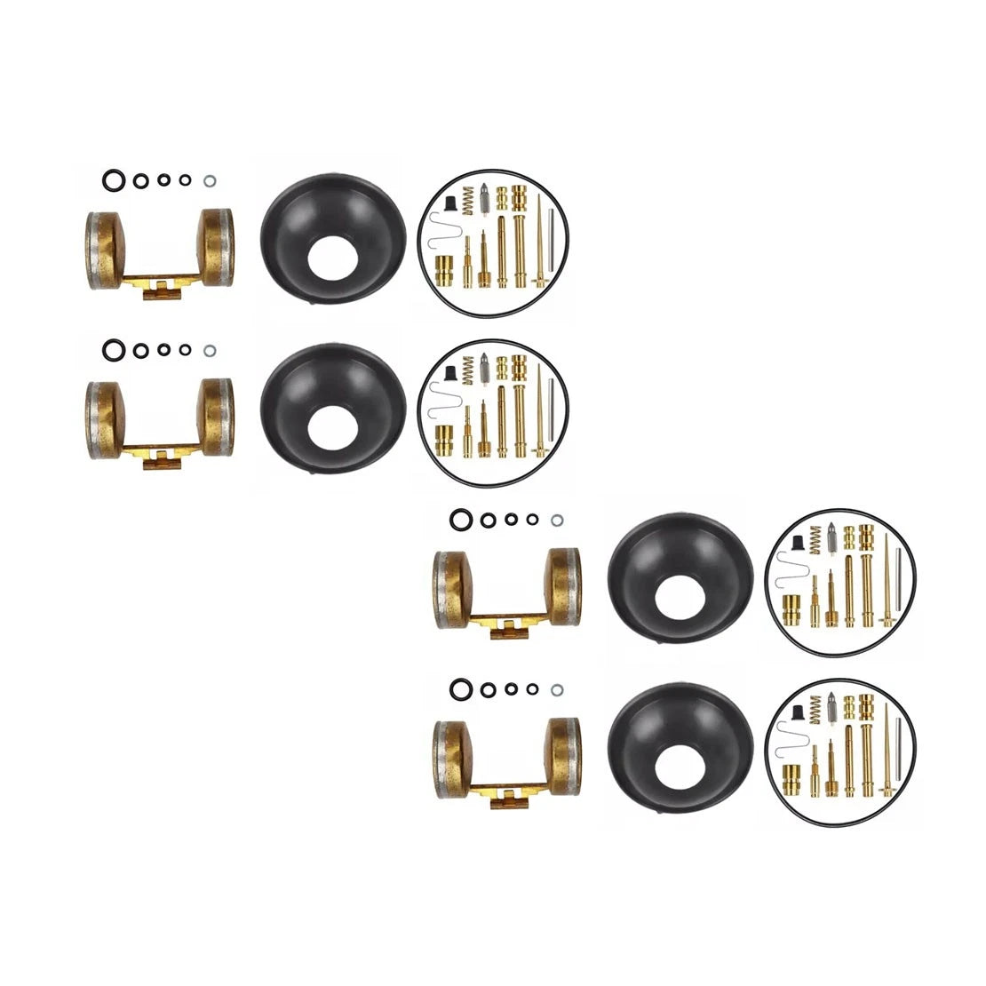Carburetor Repair Kit & Float for Honda CB350 CL350 (1970-1973)