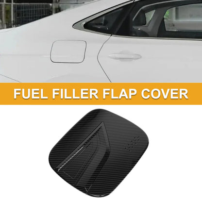 Fuel Tank Door Cap for Lexus NX 2022-2025 Carbon Fiber Black