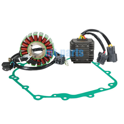 Stator Coil, Regulator Rectifier, Gasket for Arctic Cat ATV 300 Utility (10-16)