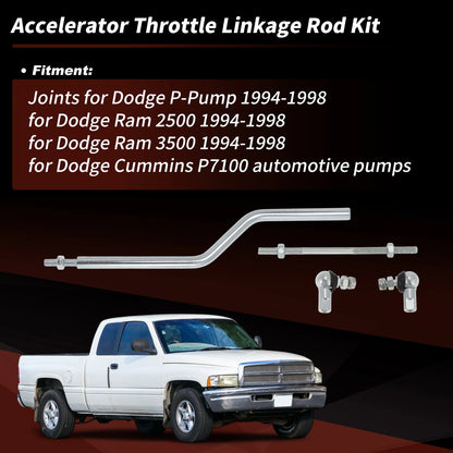 Throttle Linkage Rod Kit for Dodge Ram 2500/3500 (1994 - 1998)