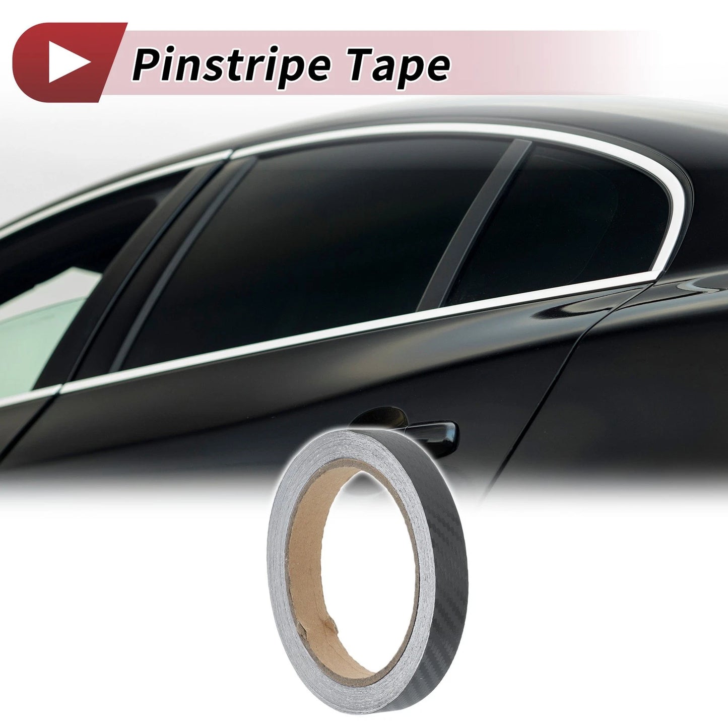Pinstripe Tape 15mmx10m for Car, Motorcycle & Boat Racing Stripes DIY Stickers