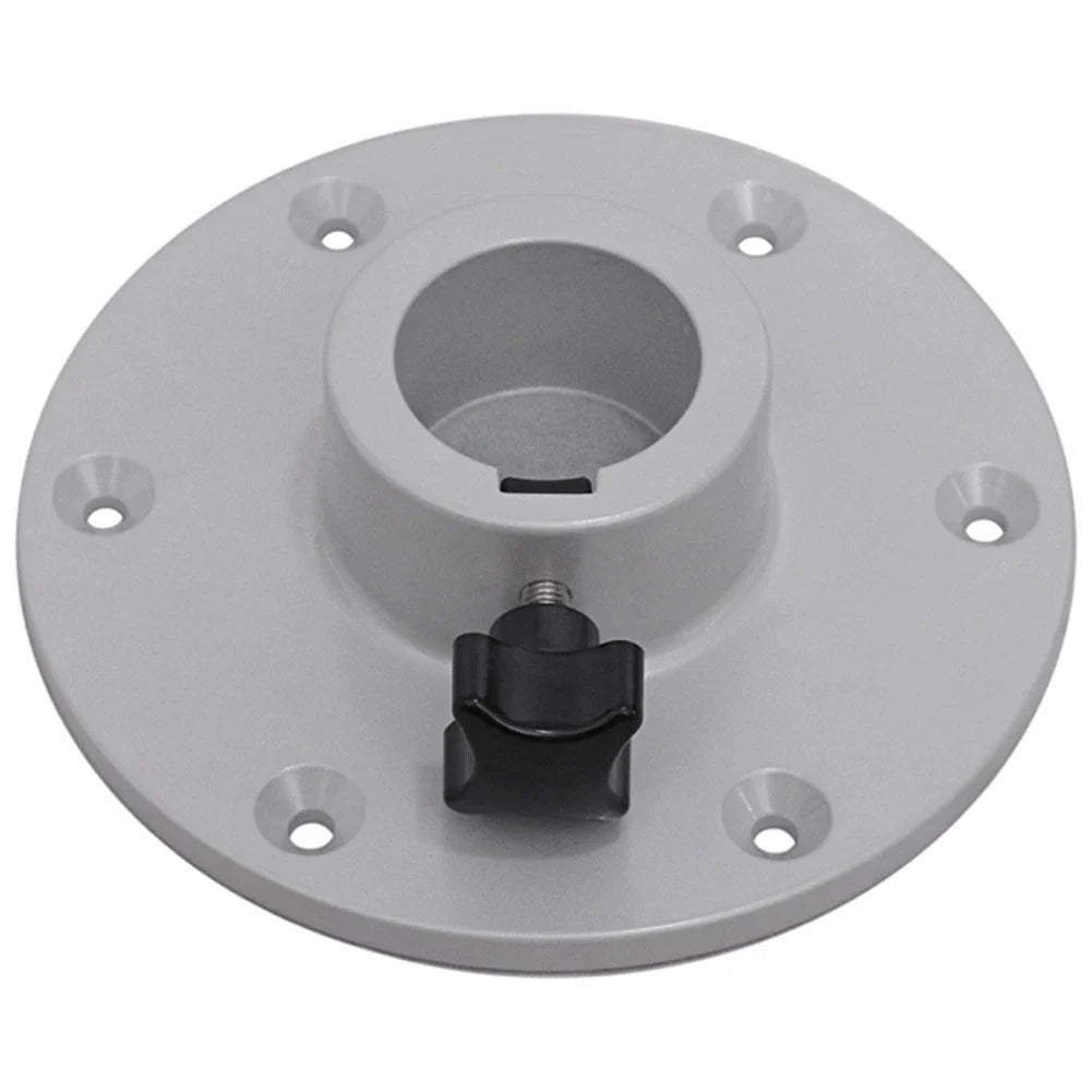 Adjustable Table Pedestal Stand for Boat/RV - Aluminum Alloy, Detachable Base
