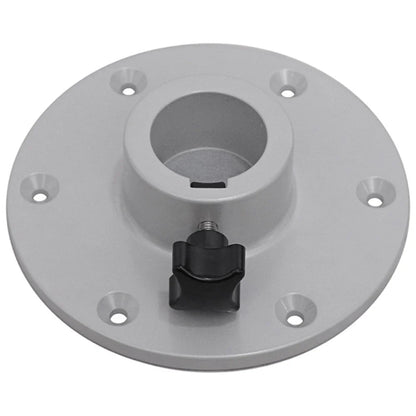 Adjustable Table Pedestal Stand for Boat/RV - Aluminum Alloy, Detachable Base