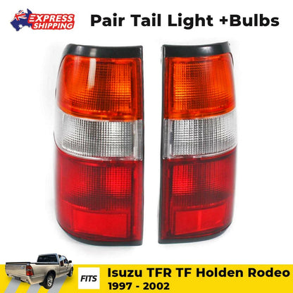 Tail Light Rear Lamp Pair Fits Isuzu TF Holden Rodeo Vauxhall Brava 1997-02 D06