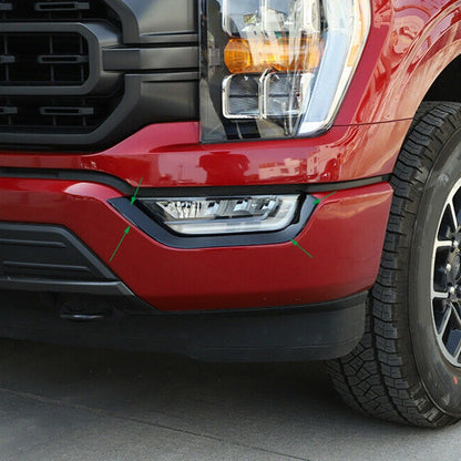 Front Fog Light Strip Cover for Ford F150 F-150 (2021-2022)