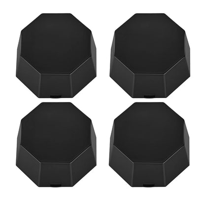 4Pcs Black Center Wheel Hub Caps for Polaris Sportsman (2015–2025)