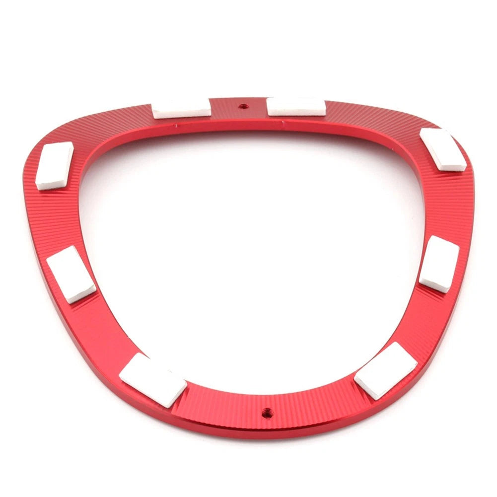 Red Dashboard Instrument Frame Cover Trim for Honda CC110 Cross Cub (2021)