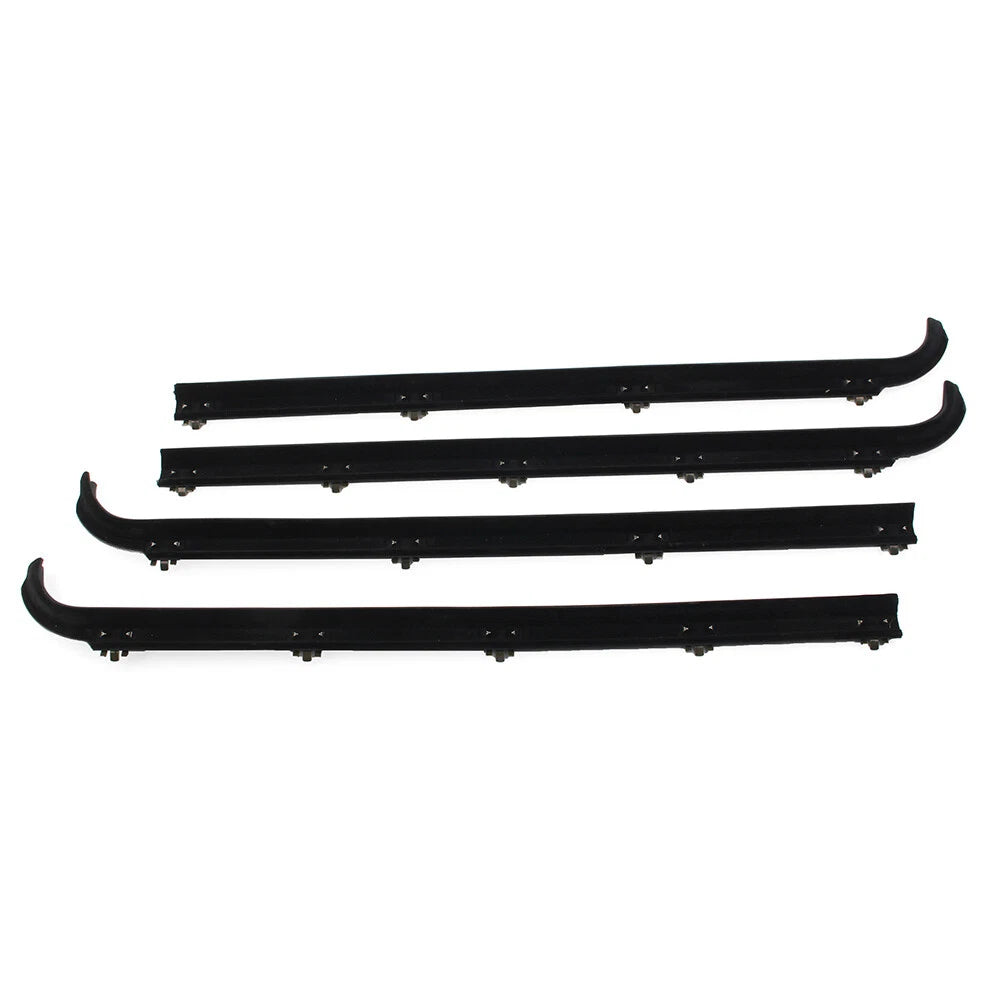 4 x Door Window Seal Weatherstrip for Ford F150 F250 F350 (1987-1997)