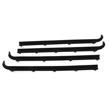 4 x Door Window Seal Weatherstrip for Ford F150 F250 F350 (1987-1997)