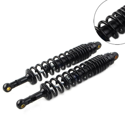 Adjustable 420MM Rear Suspension Air Damper for Yamaha Suzuki Honda ATV Black