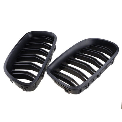 Matte Black Front Kidney Grille for 2010-2016 BMW 5 Series F10 F11 F18 M Sport