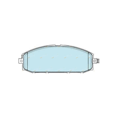 Front 4wd Brake Pads for Ford Bronco F100 F150