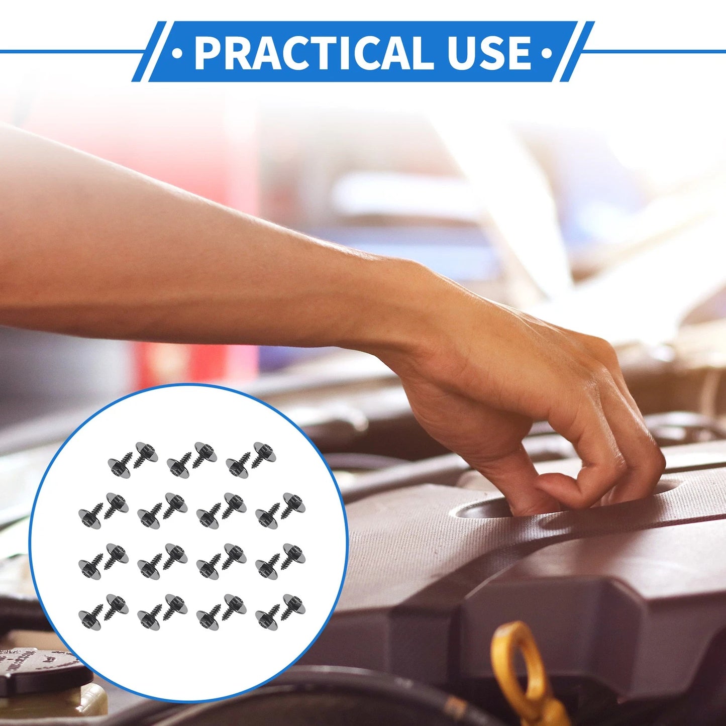 30 pcs Fender Liner Splash Shield Screws for BMW 1 Series M (2011-2012)