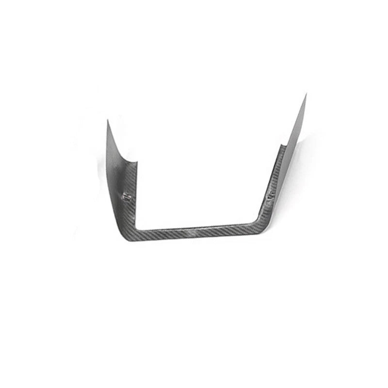 Carbon Fiber Console Wireless Charge Panel Frame Trim for Tesla Model S X 2021+