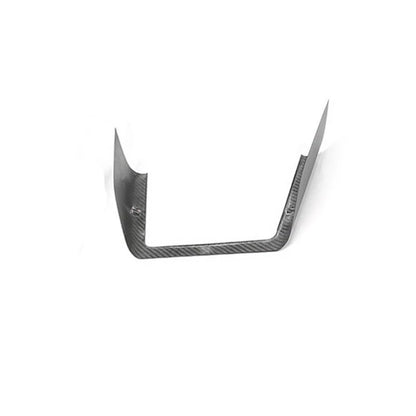 Carbon Fiber Console Wireless Charge Panel Frame Trim for Tesla Model S X 2021+