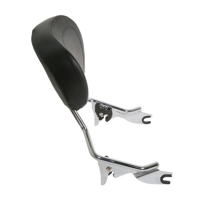 Sissy Bar Backrest Pad & Luggage Rack for Harley Touring Road Glide (2009-2025)