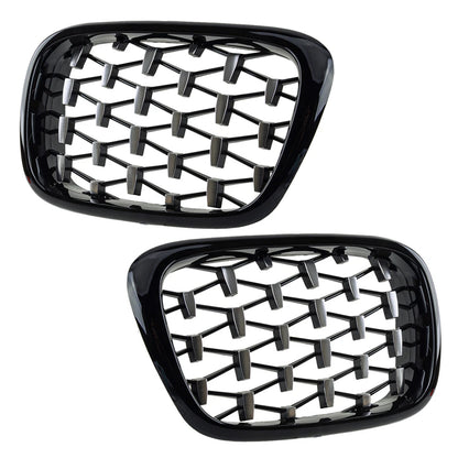 Diamond Style Front Kidney Grille for BMW E39 5 Series (1998-2003)