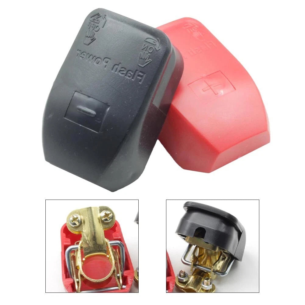 Quick Connect Battery Terminal Clamps 2 x Automotive and Marine Vehicles