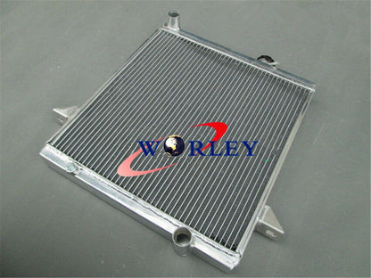 5 Row Aluminum Radiator with Shroud & Fan for Triumph TR6/TR250 (1967-1974)