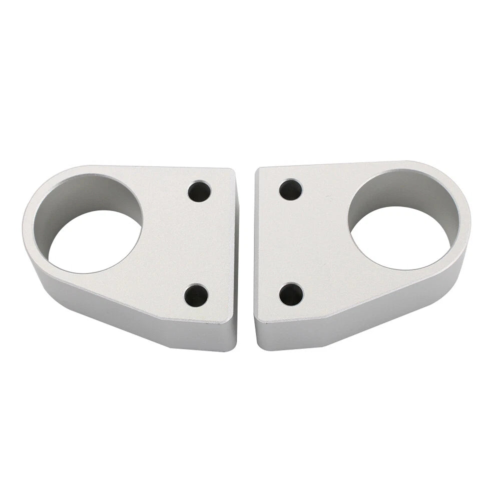 CNC Silver Handlebar Riser Spacer Adapter for Honda VFR800F (2014-2022)