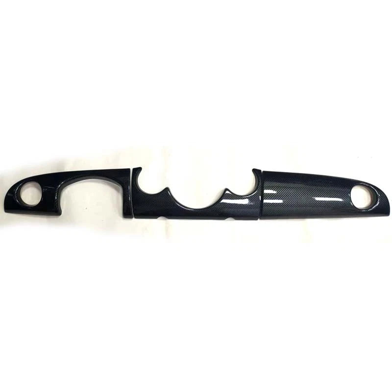 LHD Carbon Fiber STYLE Console Dashboard Panel Cover Trim for Mini R53 R50 R52