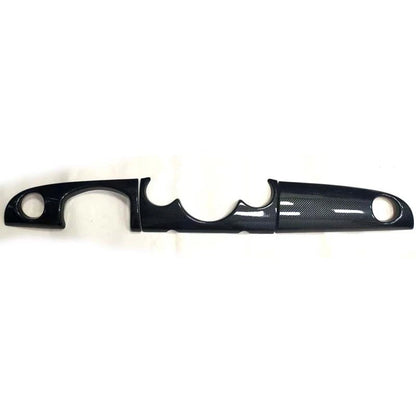 LHD Carbon Fiber STYLE Console Dashboard Panel Cover Trim for Mini R53 R50 R52