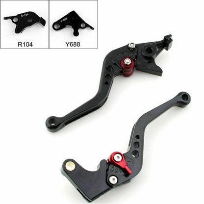 Brake Clutch Lever for Yamaha YZF R6 (2005-2014), YZF R1 (2004-2008) Black