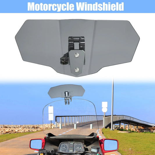 28cm Windshield Gray Lens Windshield Extension for Motorcycle