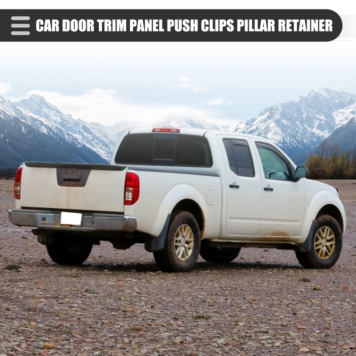 30 Pcs Car Door Trim Panel Push Clips for Nissan (No.0155309791)