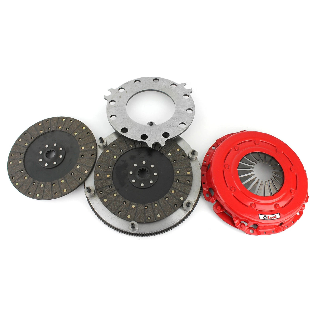 SBC 350 Racing Clutch & Flywheel for Chevy (Twin Plate)